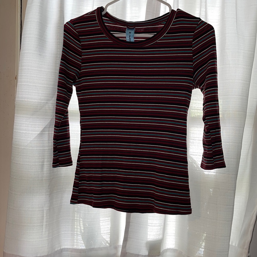 M.FASIS LONG SLEEVE STRIPED TSHIRT